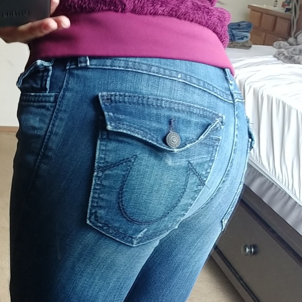 True Religion Mid-Rise Bootcut 26XLong